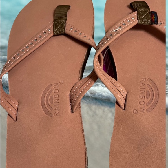 RAINBOW Kid’s Pink Flip Flops - Picture 4 of 4